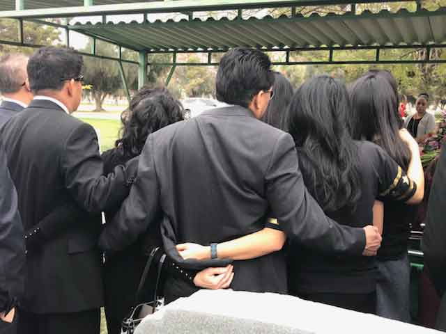 Wong Children at the Funeral